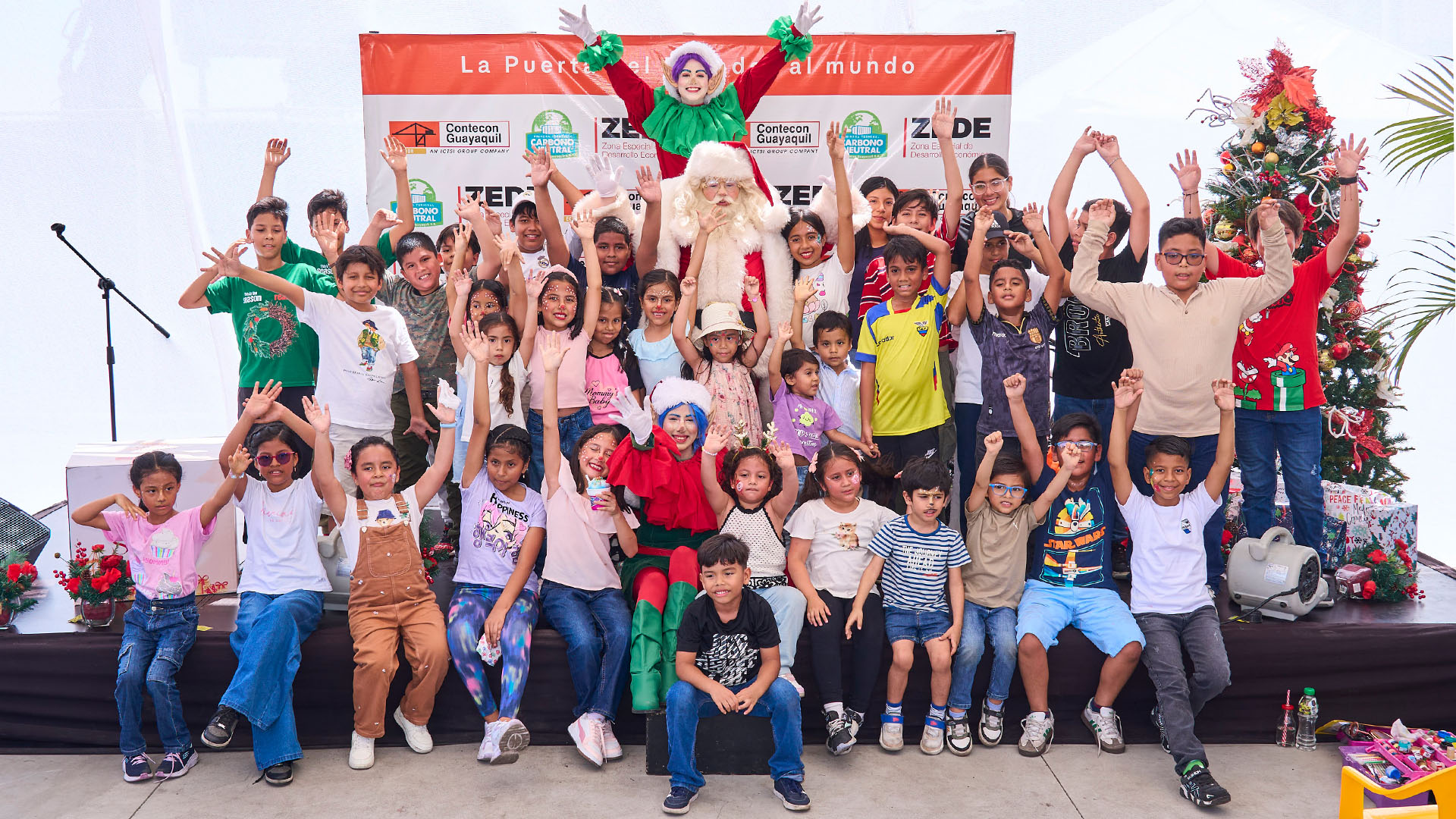 Employees' children celebrate at CGSA