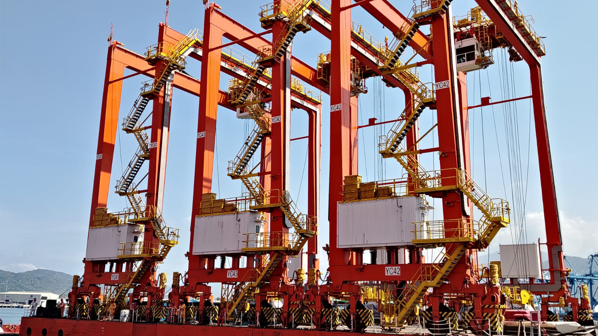 Hybrid RTGs being offloaded at CMSA