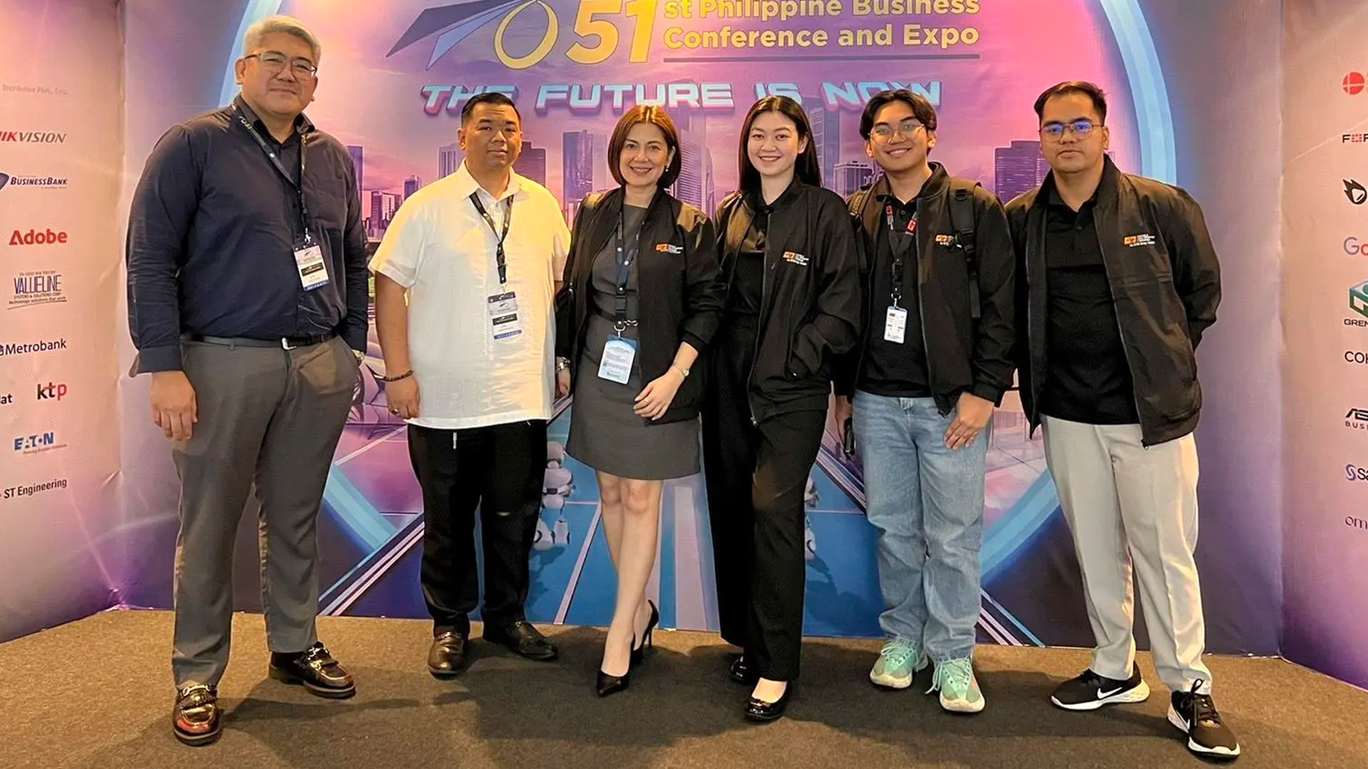 MMT’s commercial team at the 51st Philippine Business Conference and Expo