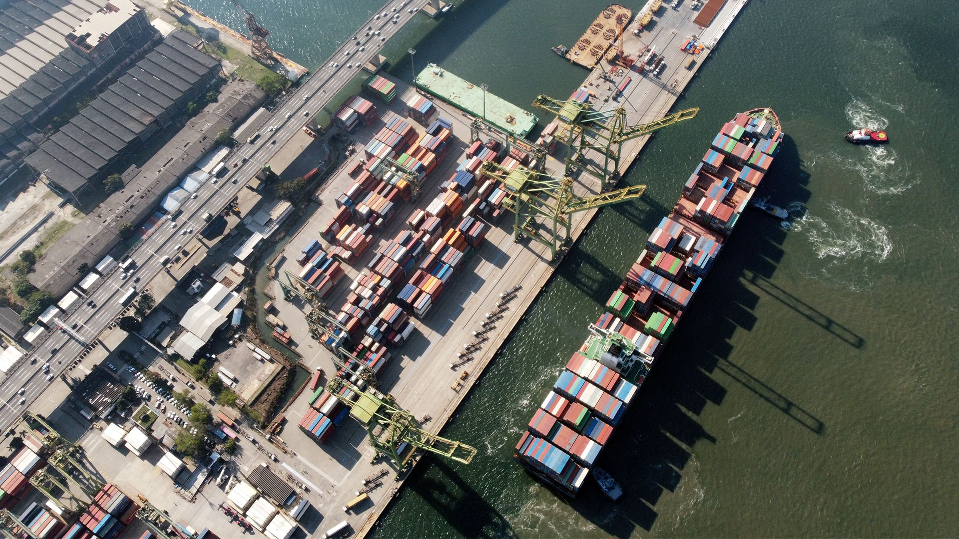 aerial view of Rio Brasil Terminal