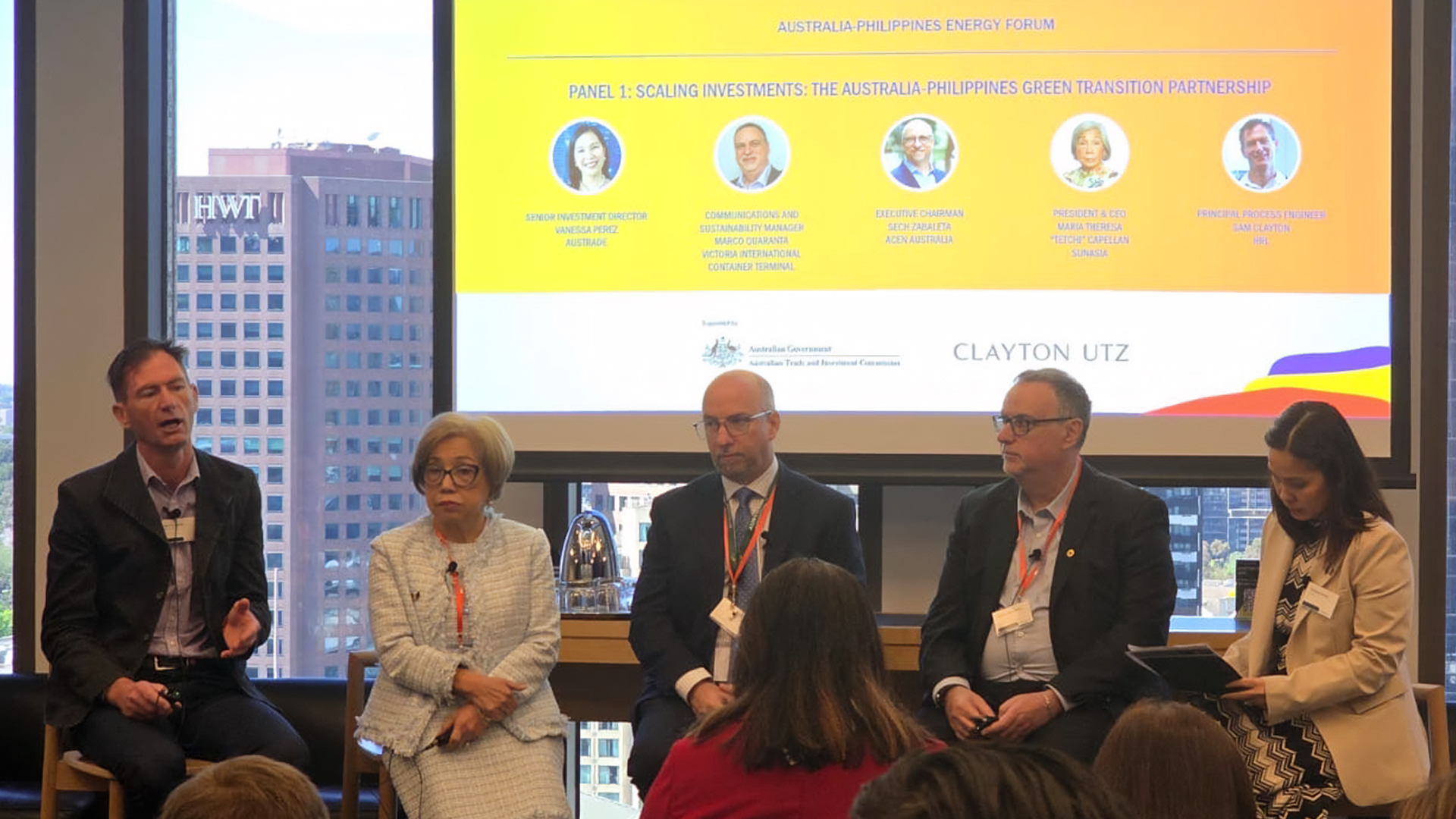 energy forum participants